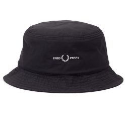 fred perry hat black and yellow