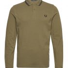 FRED PERRY <br> Tipped Long Sleeve Polo