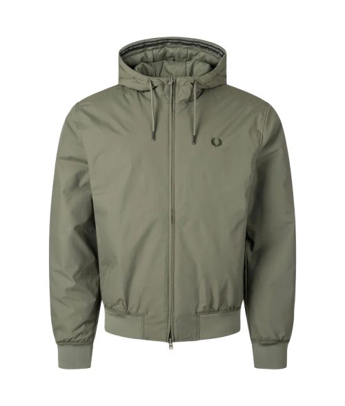 FRED PERRY <br> Hooded Brentham Jacket