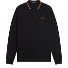 FRED PERRY <br> Tipped Long Sleeve Polo