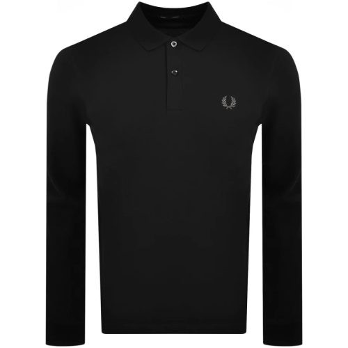 FRED PERRY <br> Plain Long Sleeve Polo