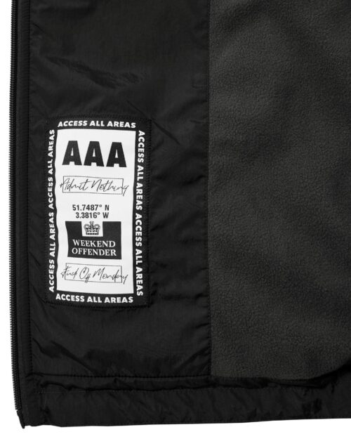WEEKEND OFFENDER <br> Technician Fleece Lined Jacket - Afbeelding 4