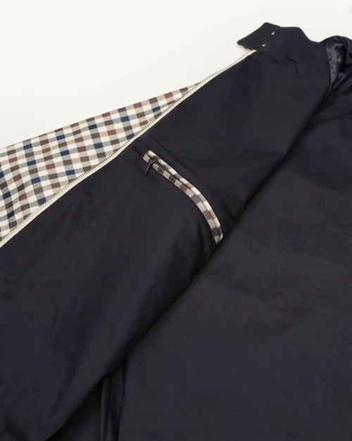 AQUASCUTUM-ACTIVE <br> Archival Harrington Club Check Jacket - Afbeelding 6
