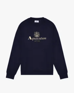 AQUASCUTUM-ACTIVE <br> Big Logo Crewneck Sweater