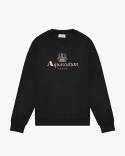 AQUASCUTUM-ACTIVE <br> Big Logo Crewneck Sweater
