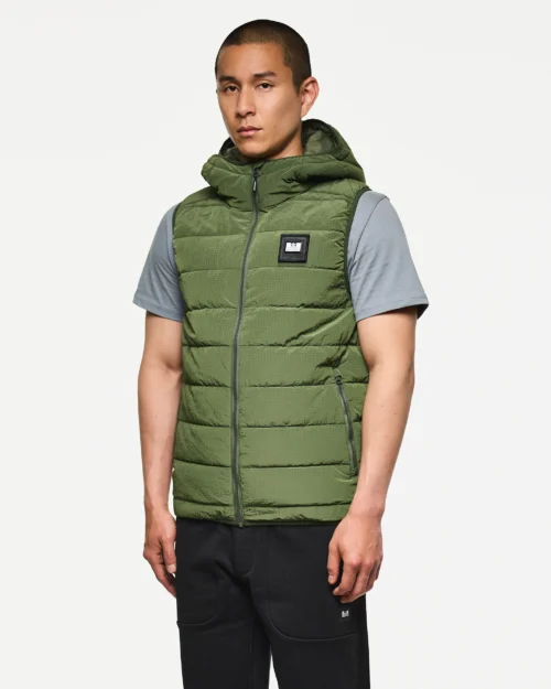 WEEKEND OFFENDER <br> Toronto Hooded Gilet - Afbeelding 2