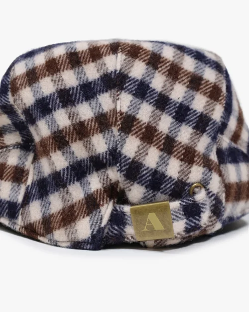 AQUASCUTUM-ACTIVE <br> Club Check Flat Cap - Afbeelding 3
