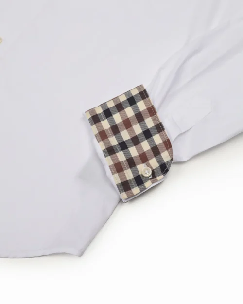 AQUASCUTUM-ACTIVE <br>Button Oxford Shirt - Afbeelding 2